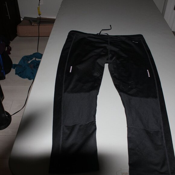 Black Nike Running Pants Size XL - Picture 3 of 5